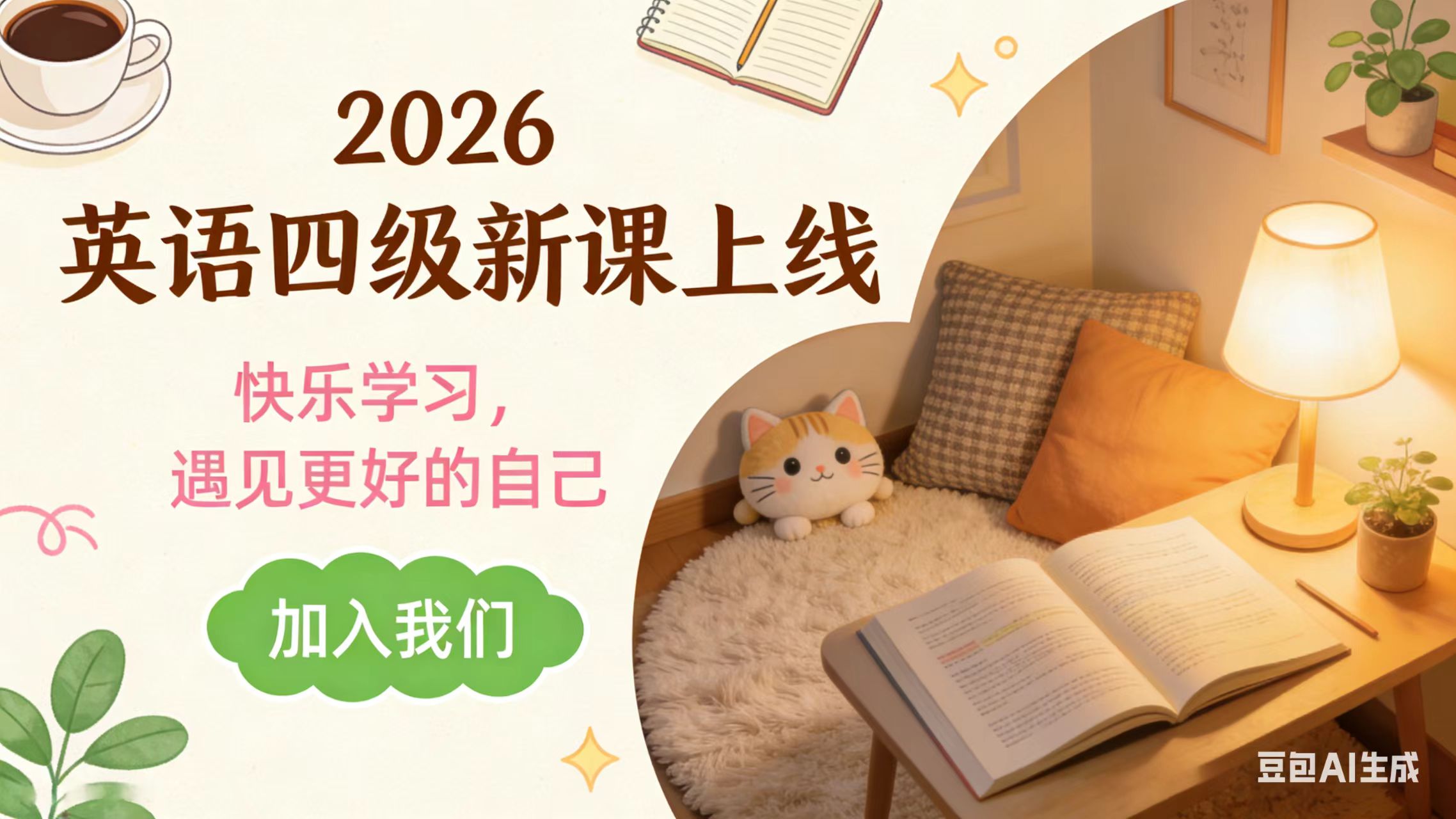 英语四级新课上线